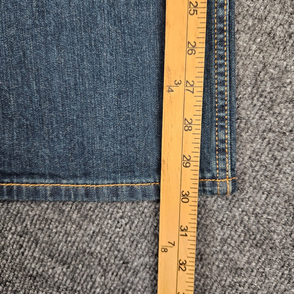 Levis 514 Jeans Men's 40x30 Straight Fit Stretch Dark Wash Denim NEW Casual Blue - Picture 6 of 13